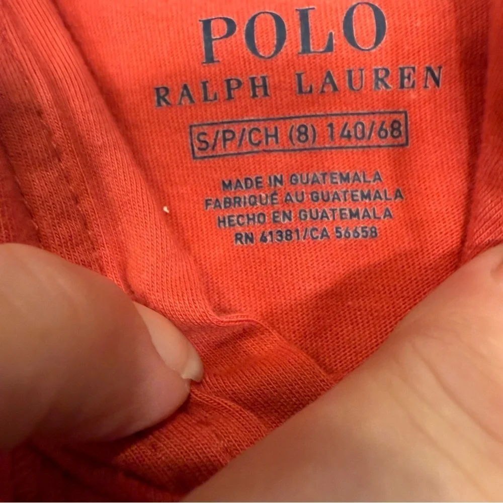 Ralph Lauren Boys Hooodie & Button Down Plaid Shirt LOT OF 2 Sz 8